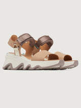 Kinetic Impact Y-Strap High Sandal - HONEST BEIGE, CHALK