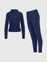 Soft Luxe Mock Neck & Jogger Bundle