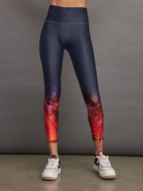 Palm Sunset Placement Legging - Palm Multi