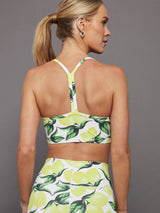 TLC Y-Back Bralette - LEMON SPRITZ