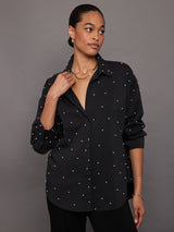 Echo Pearly Shirt - Black