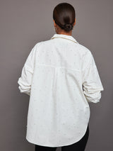 Echo Pearly Shirt - White