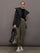 Theia Taffeta Cargo Pant - Army