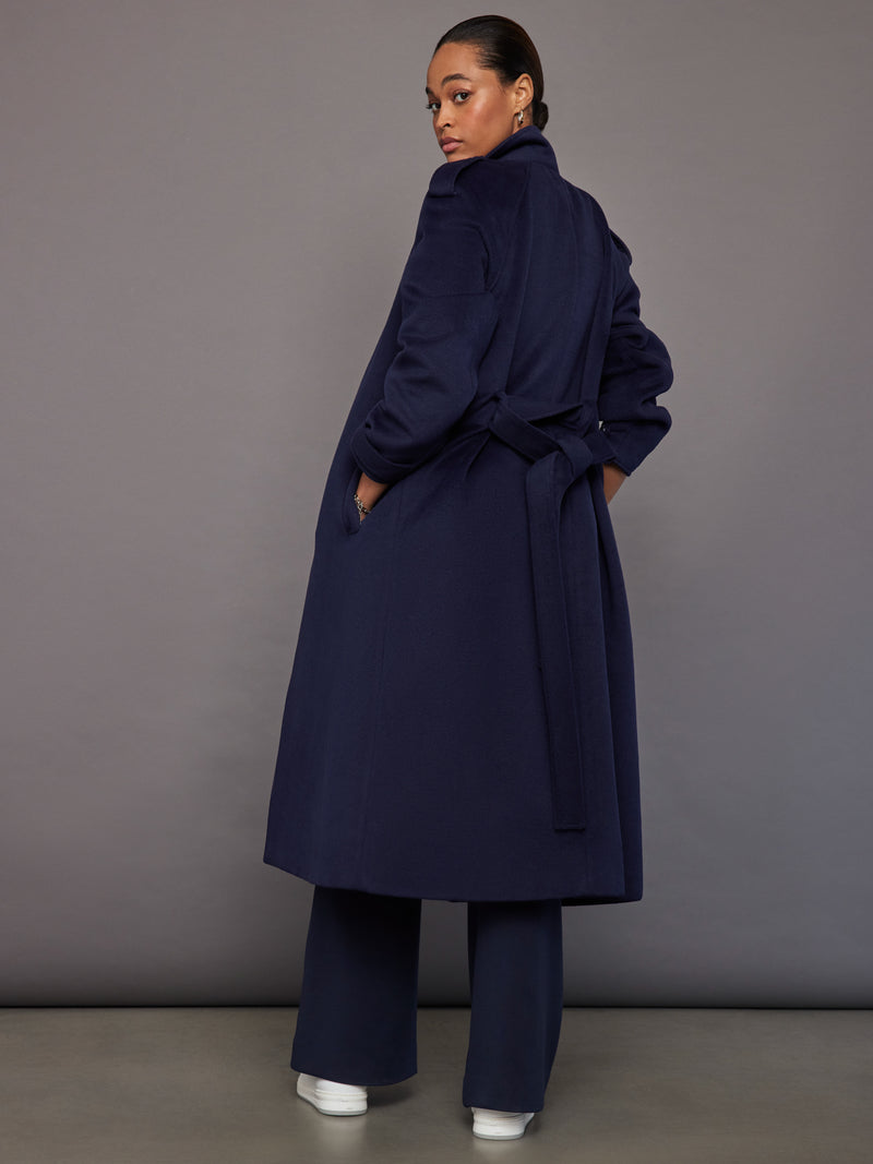 Voss Coat - Navy