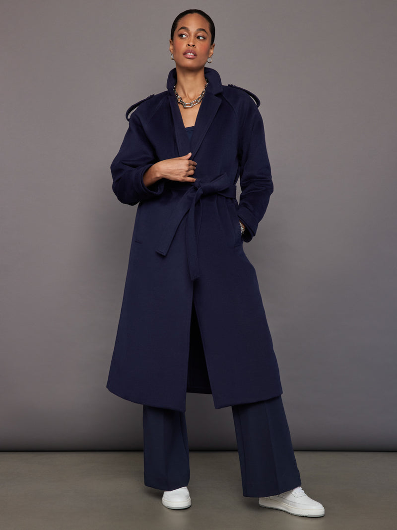 Voss Coat - Navy