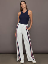 Pacific Wide Leg Cody Pant - White