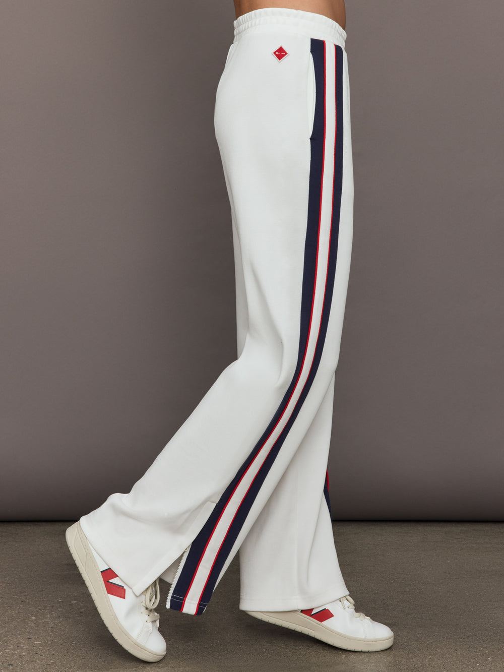 Pacific Wide Leg Cody Pant - White