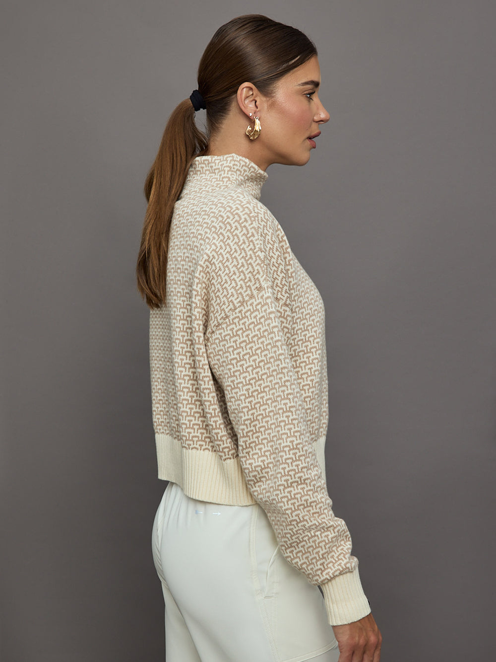 Castilla Clara Knit Crew - Natural