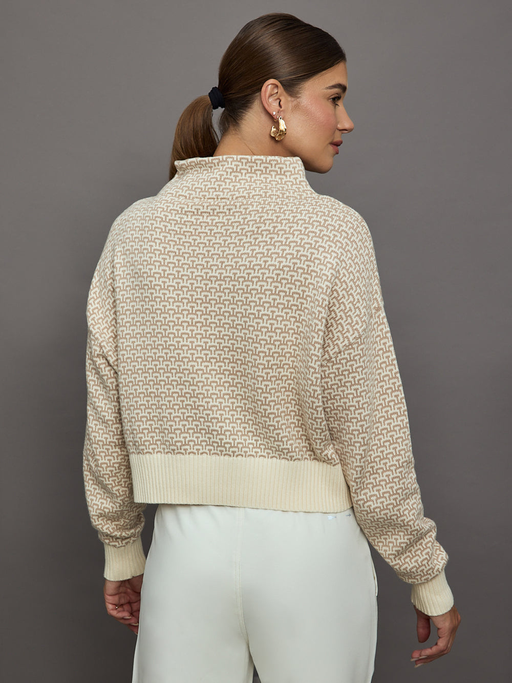 Castilla Clara Knit Crew - Natural