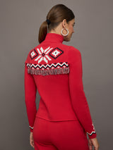 Keystone Blanche Half Zip - Red