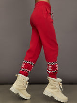 Keystone JoJo Knit Jogger - Red