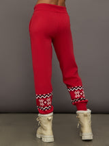 Keystone JoJo Knit Jogger - Red