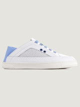 Low-Top Hybrid Slipper Sneaker - White And Blue