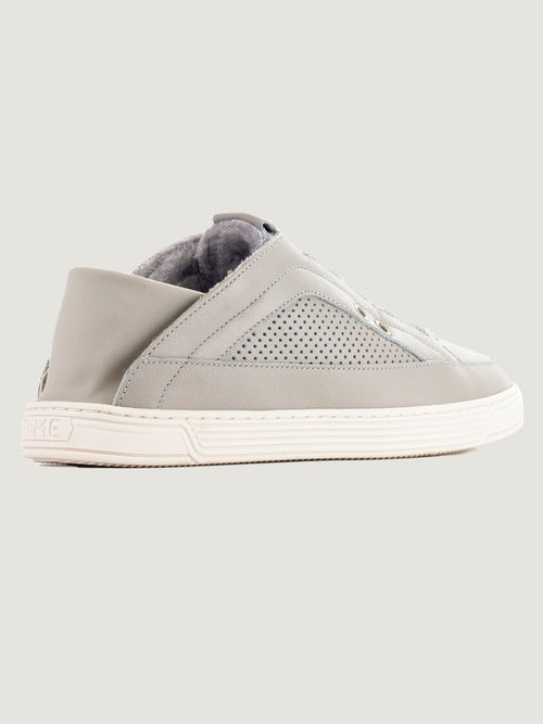 Low-Top Hybrid Slipper Sneaker - Gray