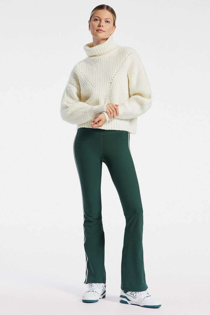 Rogan Cropped Knit - Egret