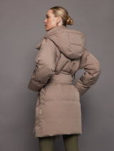 Lanark Wrap Coat - Pine Bark