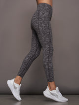 Lets Go Running Legging - Blue Cheetah