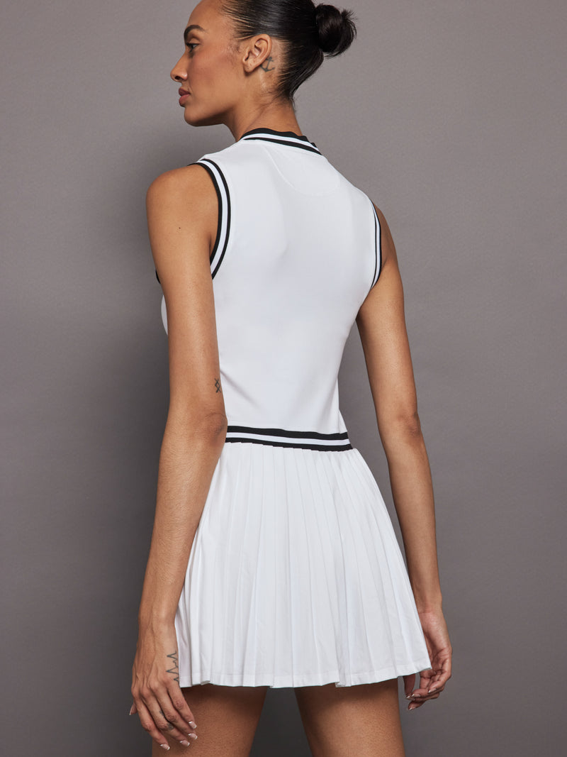 Elgan Dress - White