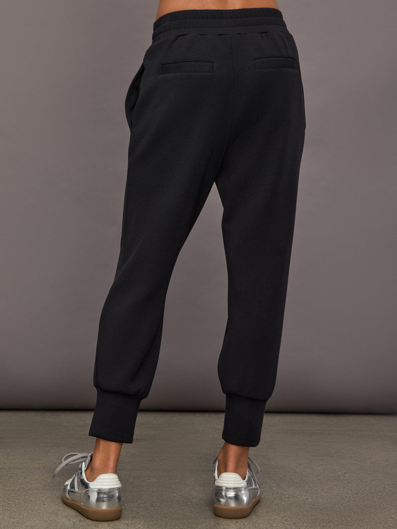 The Slim Cuff Pant 25” - Black