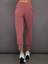 The Slim Cuff Pant - Withered Rose