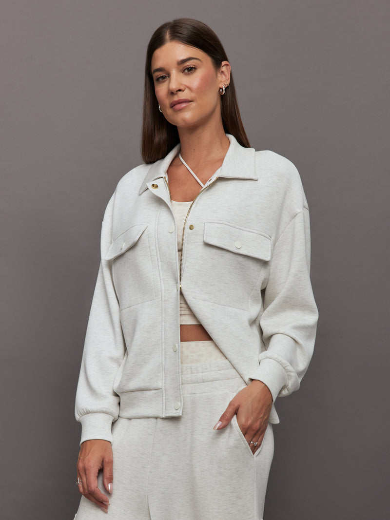 Elizabeth Jacket - Ivory Marl