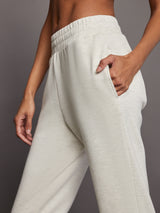 The Slim Pant - Ivory Marl