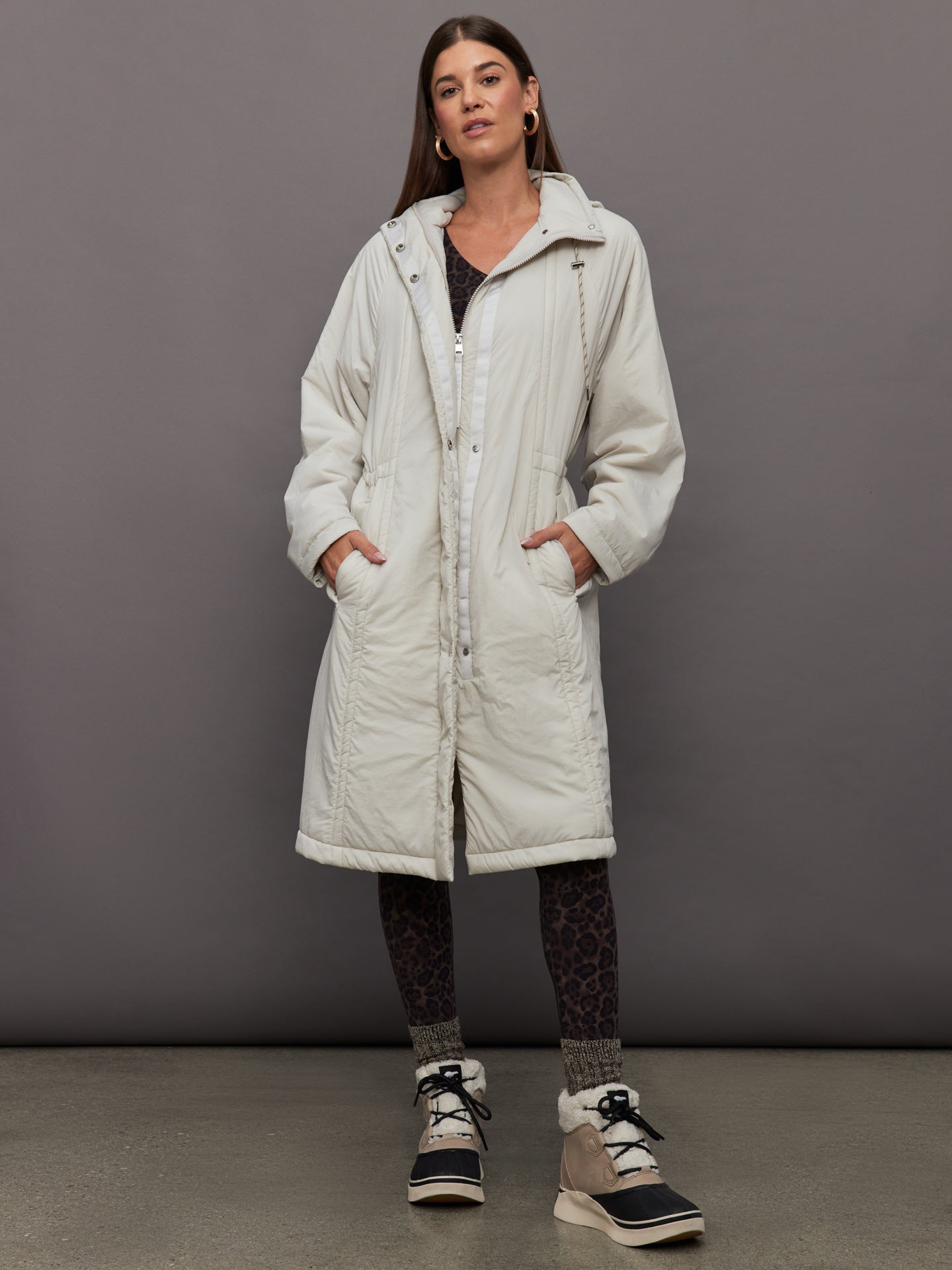 Light padded parka on sale