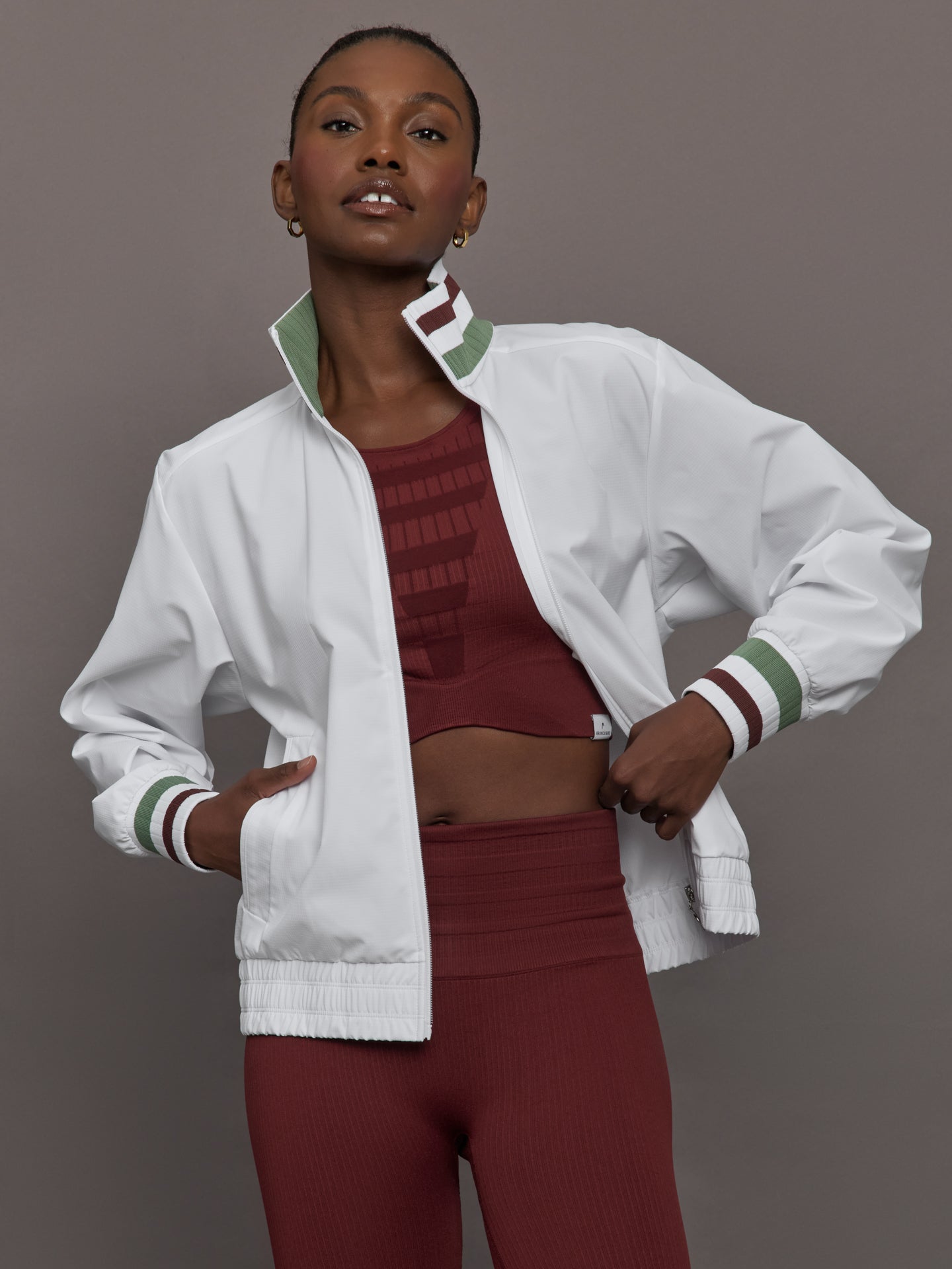 VB Track Jacket - White – Carbon38