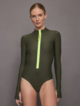 Ryann Bodysuit - Olive