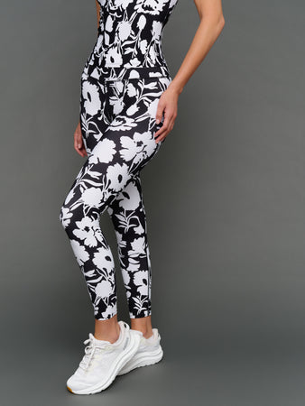 Floral Print Legging in Melt