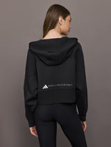 aSMC Sportswear Cropped Hoodie - Black