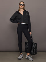 aSMC Sportswear Cropped Hoodie - Black