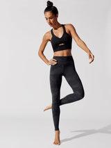 High-waist Vapor Legging - Black Camouflage