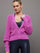 Rumi Shaker Cardigan - Orchid