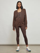 Relaxed Pocket Cardigan - Mink