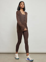 Relaxed Pocket Cardigan - Mink