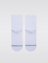 Icon Quartern Socks - White