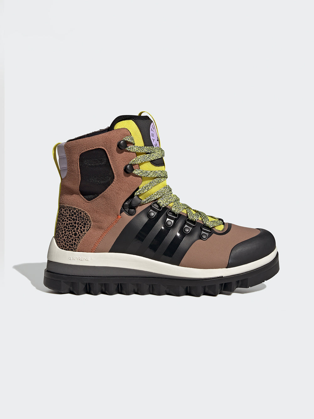 Adidas By Stella Mccartney Eulampis Boot - Camel/Core Black/Shock Yell Carbon38 Adidas By Stella Mccartney Eulampis Boot - Camel/Core Black/Shock Yell Carbon38