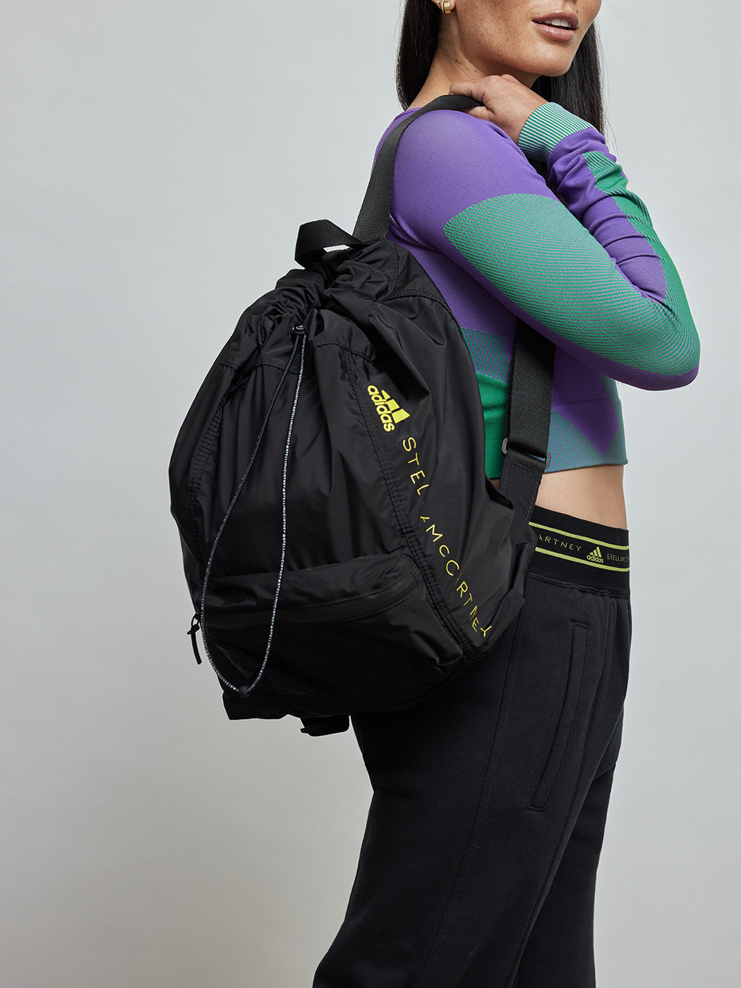 Adidas By Stella Mccartney - Black/Black/Yellow – Carbon38