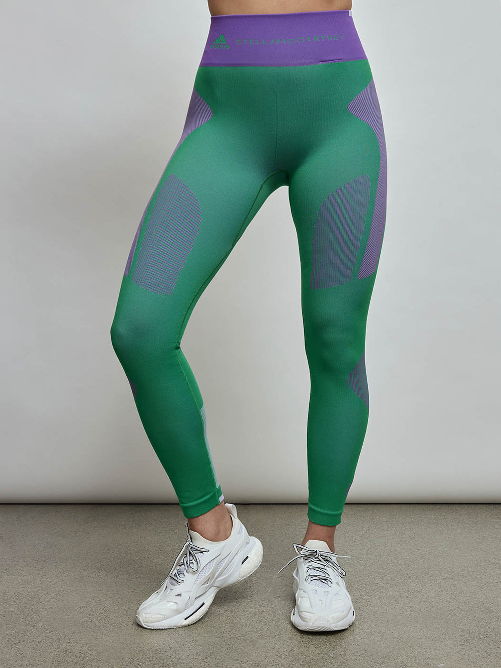 adidas By Stella McCartney Asmc Truestrength 7/8 Yoga leggings in Green