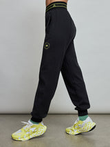 Adidas By Stella Mccartney Pant - Black/Shock Yellow
