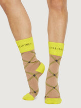 Adidas By Stella Mccartney Warm Socks - Camel/Yellow/Black