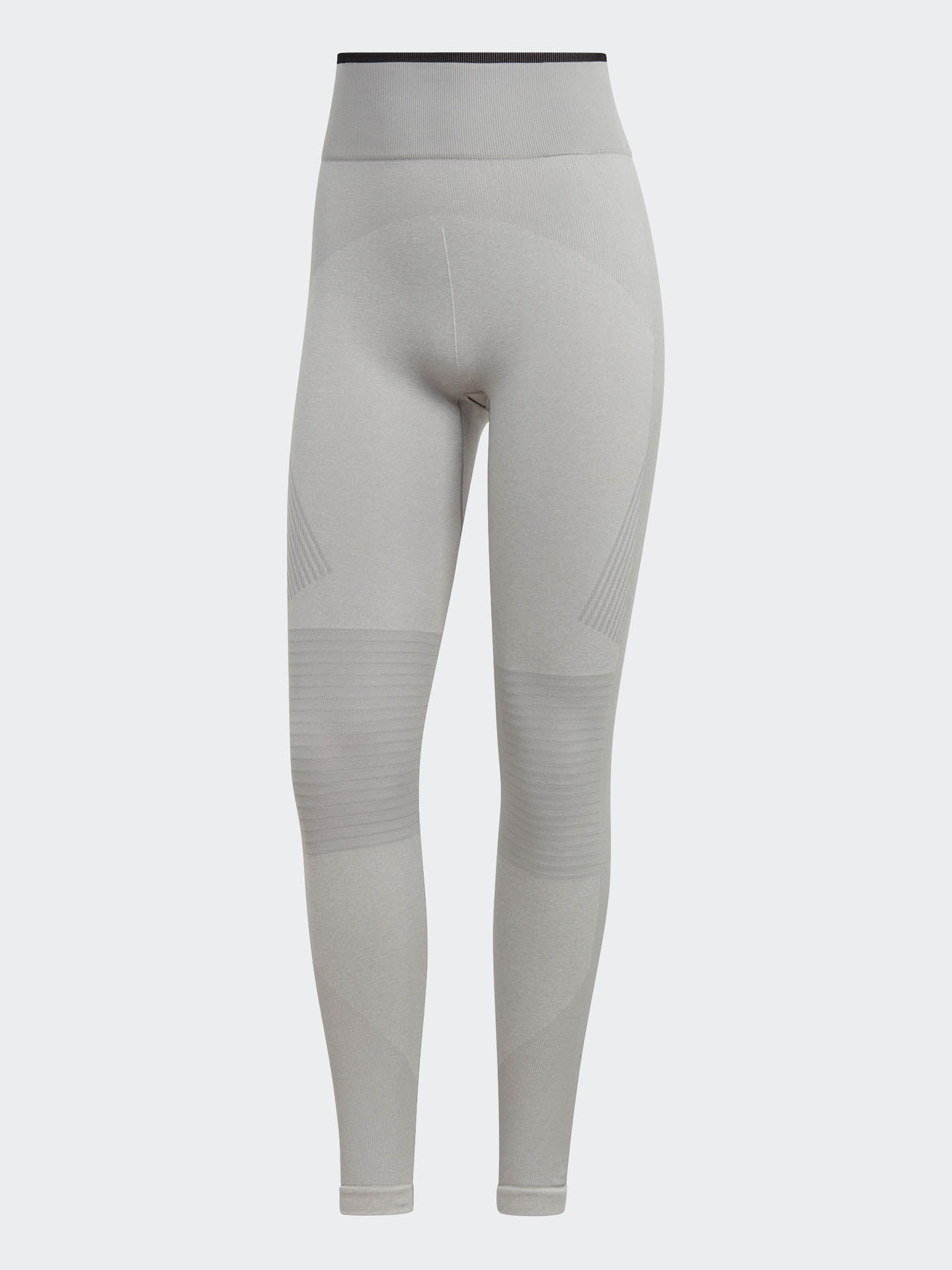 adidas by Stella McCartney True Strength Seamless Yoga Longsleeve Hood in  Dark Caramel, Dove Grey & Semi Glow Pink