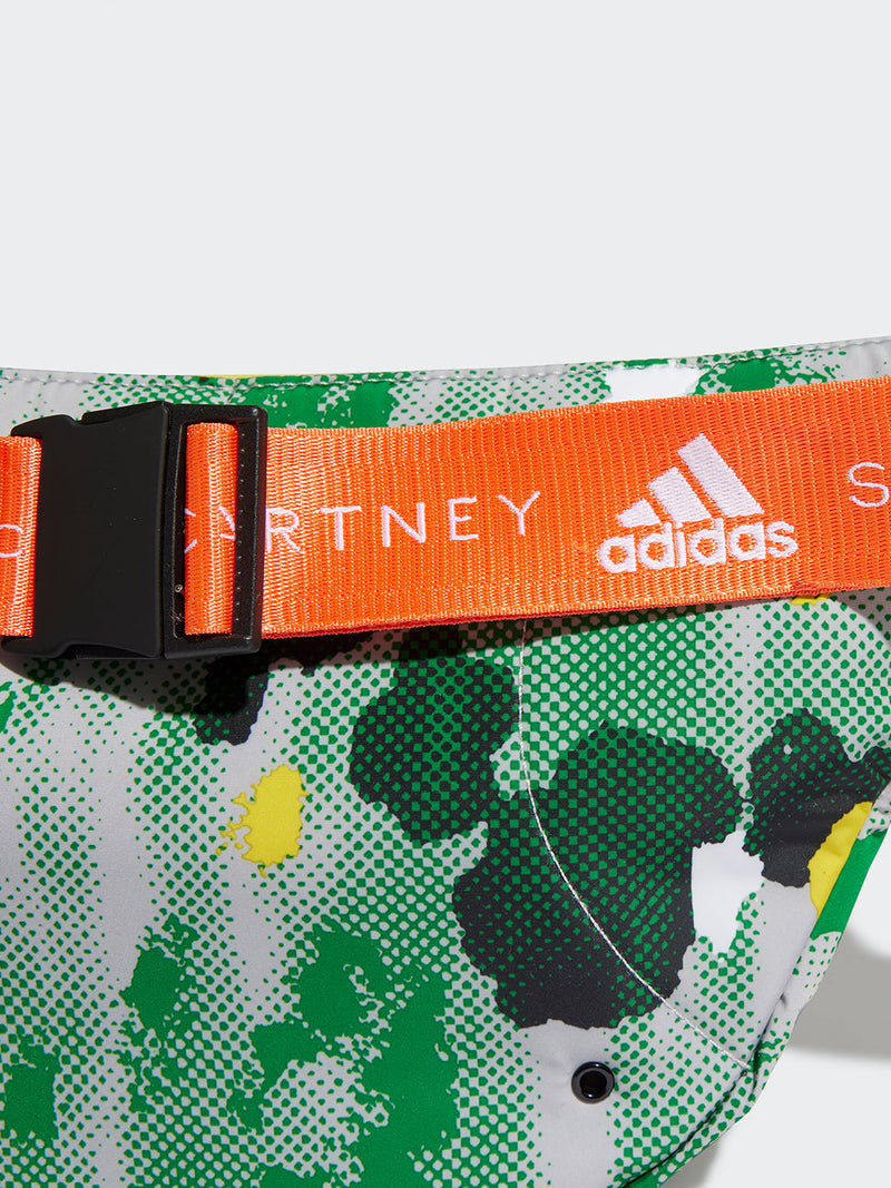 Adidas By Stella Mccartney Convertible Bumbag - Multi/Green/Semi Impact Orange/Black