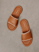 MALIBU CROCHET - TAN IVORY