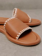 MALIBU CROCHET - TAN IVORY