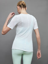 Giselle Cashmere Tee - White