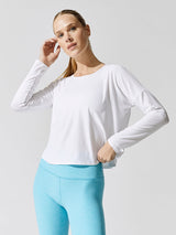 Featherweight Morning Light Pullover - Cloud White