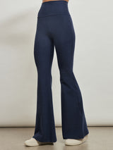 Spacedye All Day Flare High Waisted Pant - Nocturnal Navy