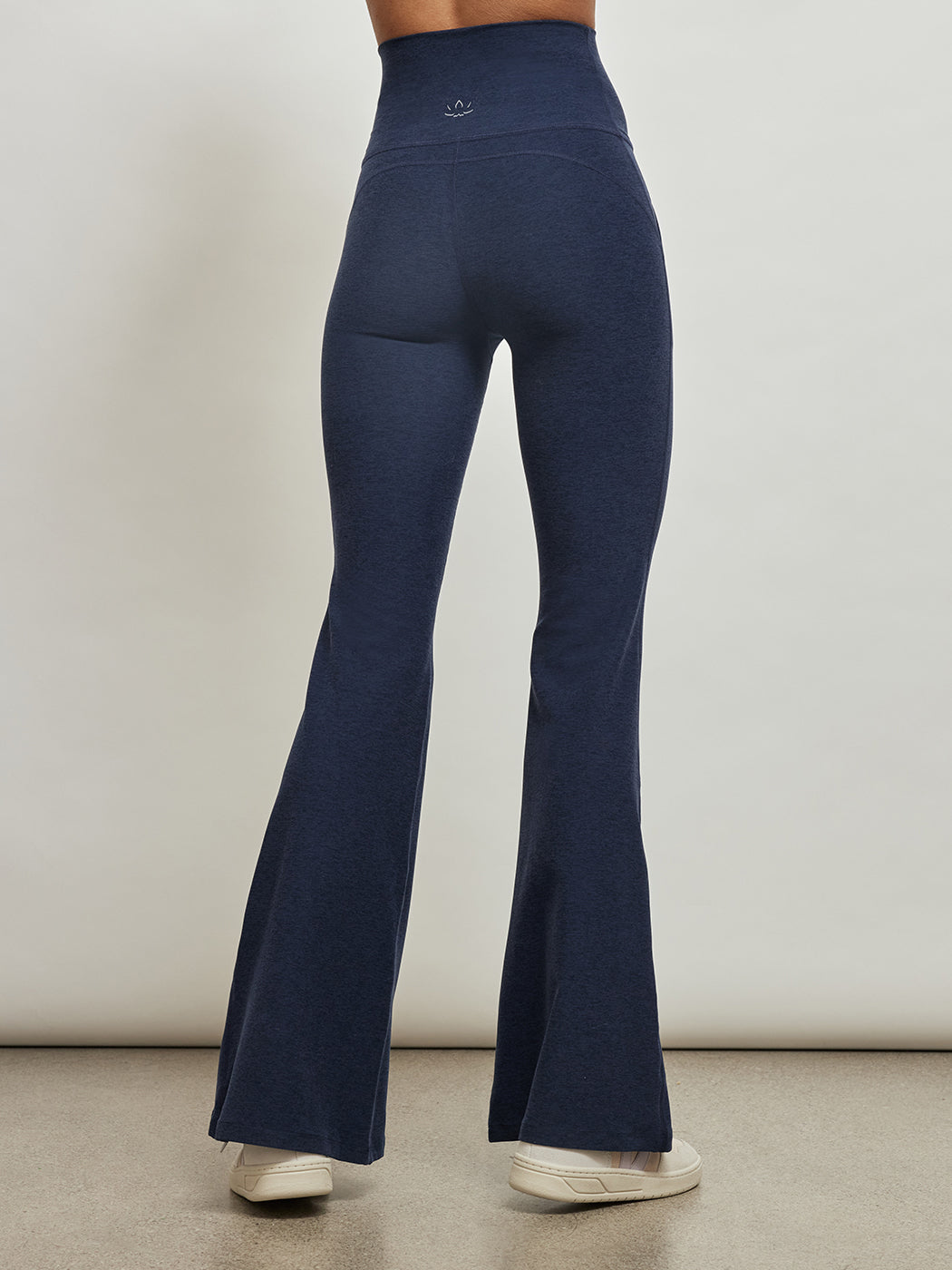 Spacedye All Day Flare High Waisted Pant - Nocturnal Navy – Carbon38